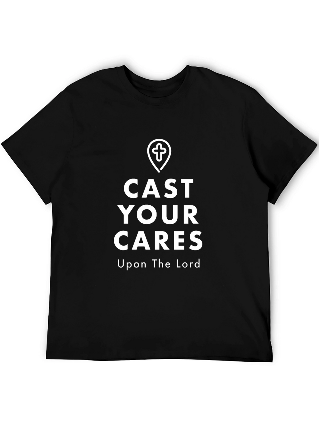 Cast Your Cares T-Shirt - Christian Apparel