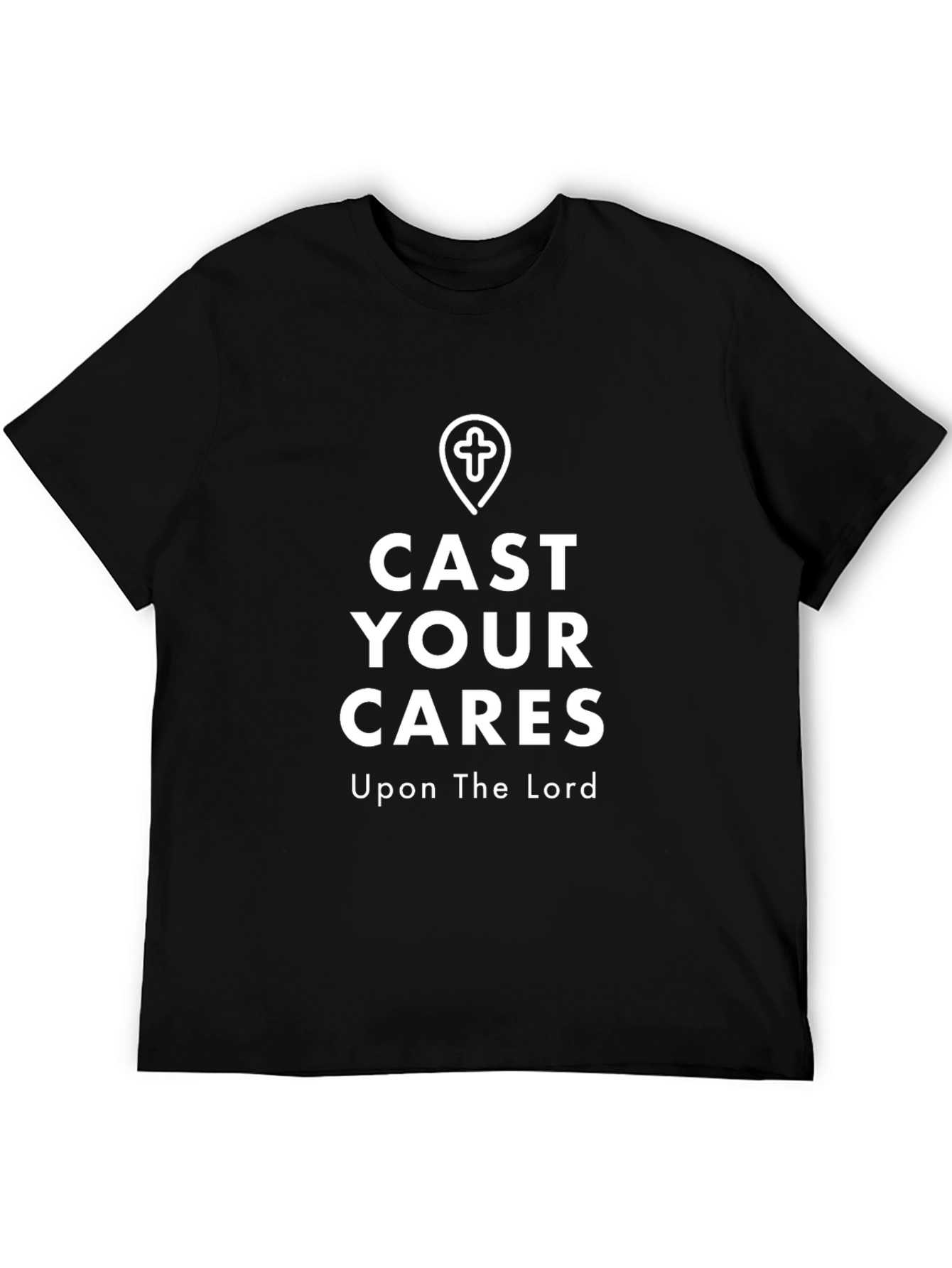 Cast Your Cares T-Shirt - Christian Apparel