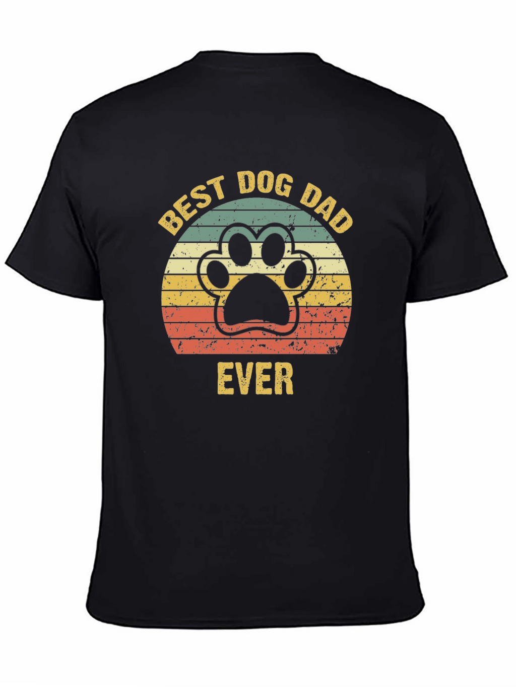 Best Dog Dad Ever Graphic T-Shirt