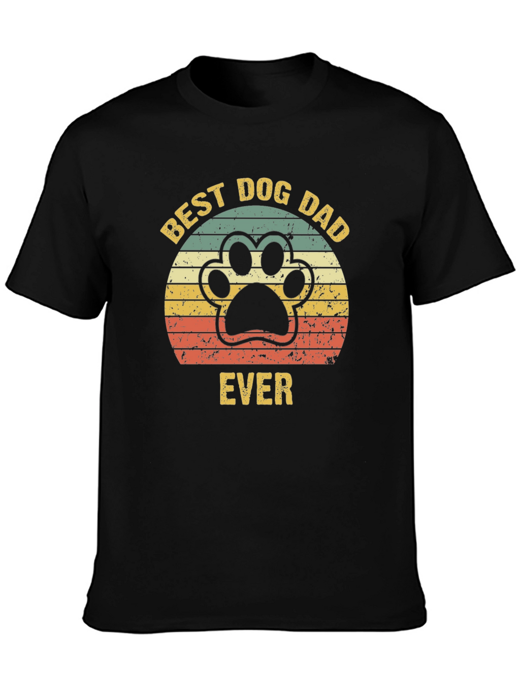 Best Dog Dad Ever Graphic T-Shirt