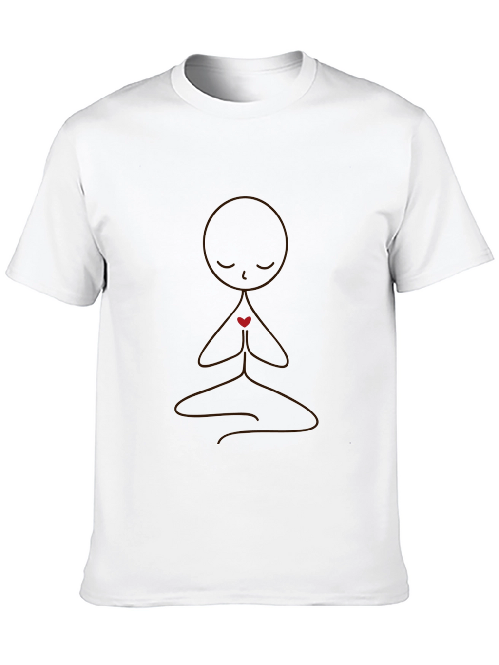 Meditative Mind Black T-Shirt