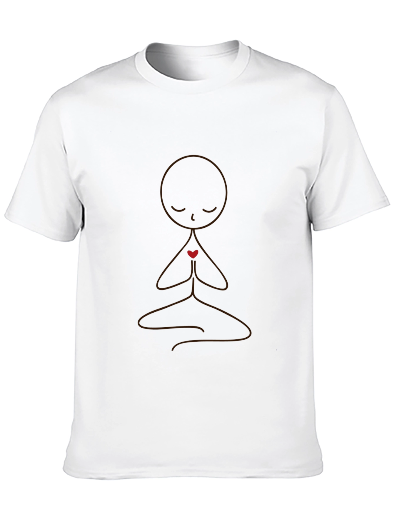 Meditative Mind Black T-Shirt