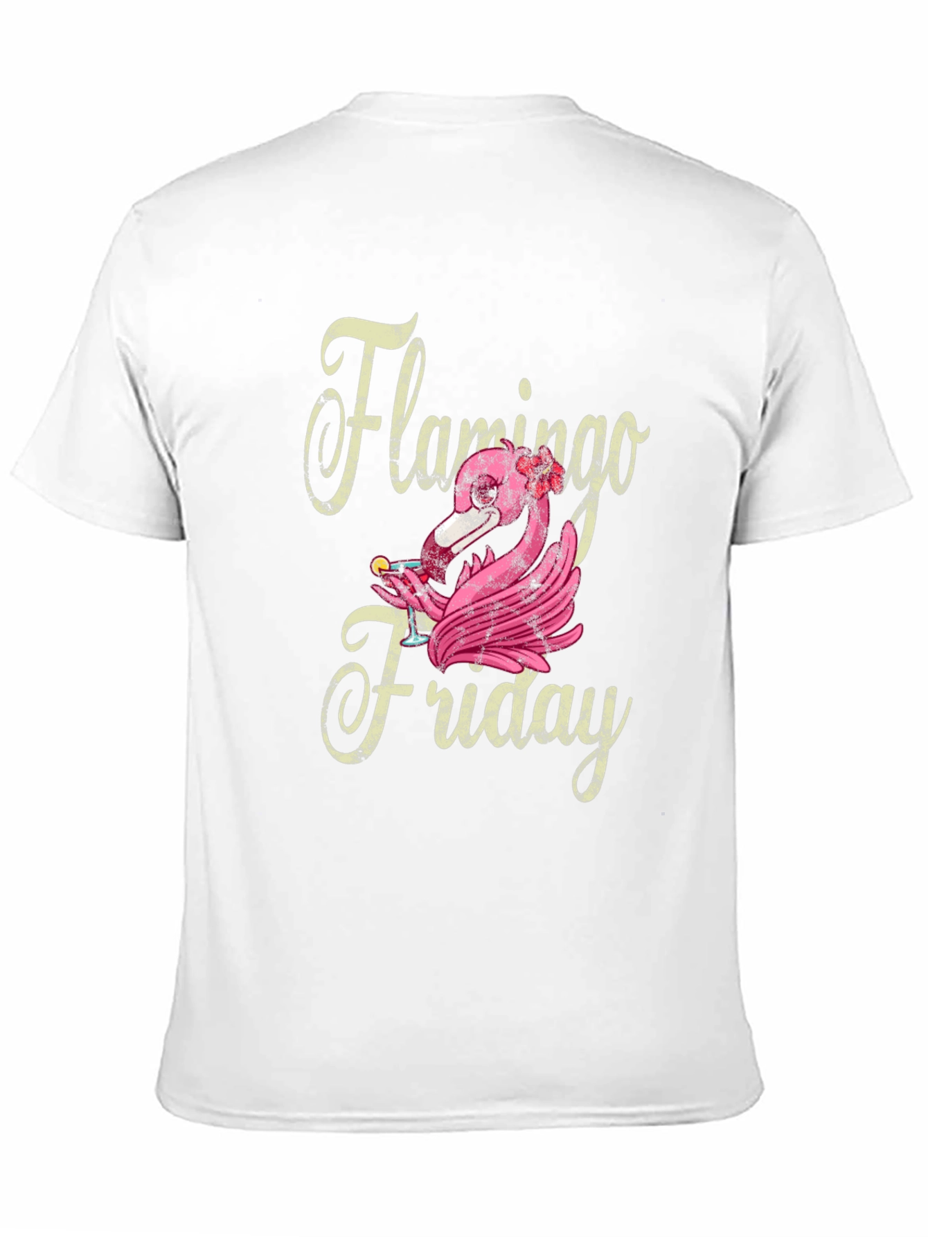 Flamingo Friday Graphic T-Shirt - Fun Weekend Vibes