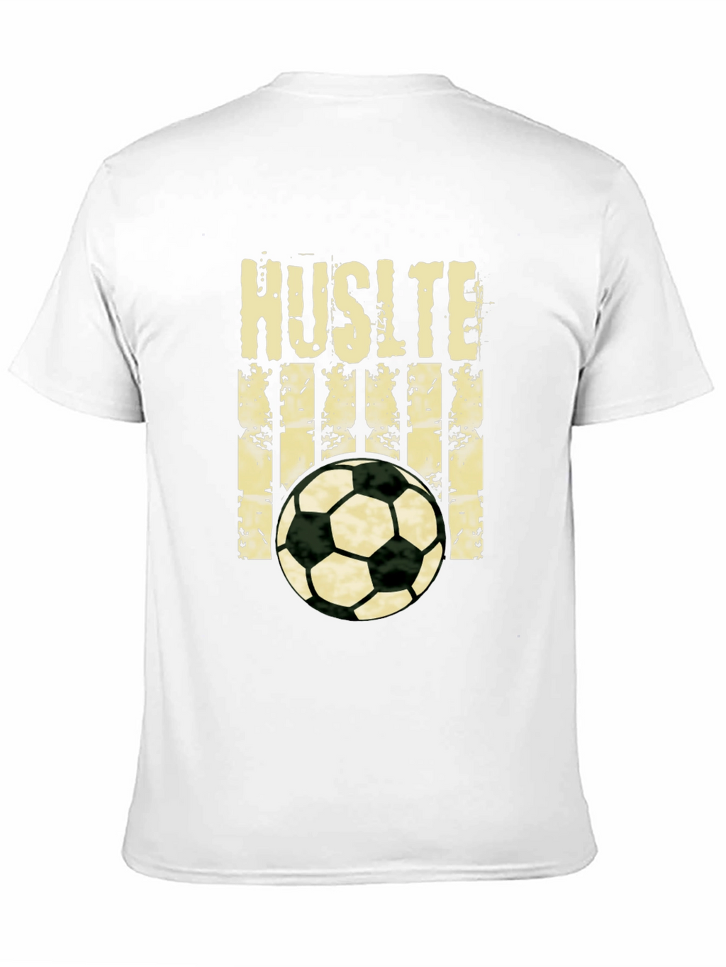 Hustle Soccer T-Shirt - Black Graphic Tee