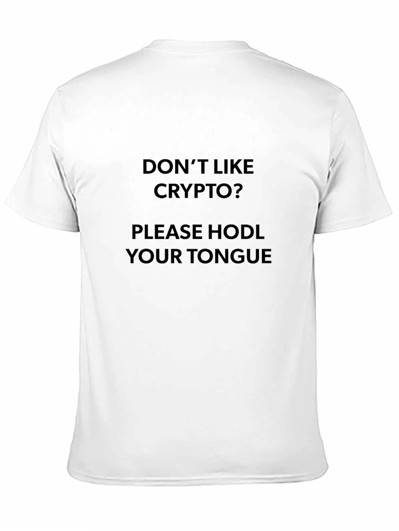Crypto HODL Tongue Graphic Tee