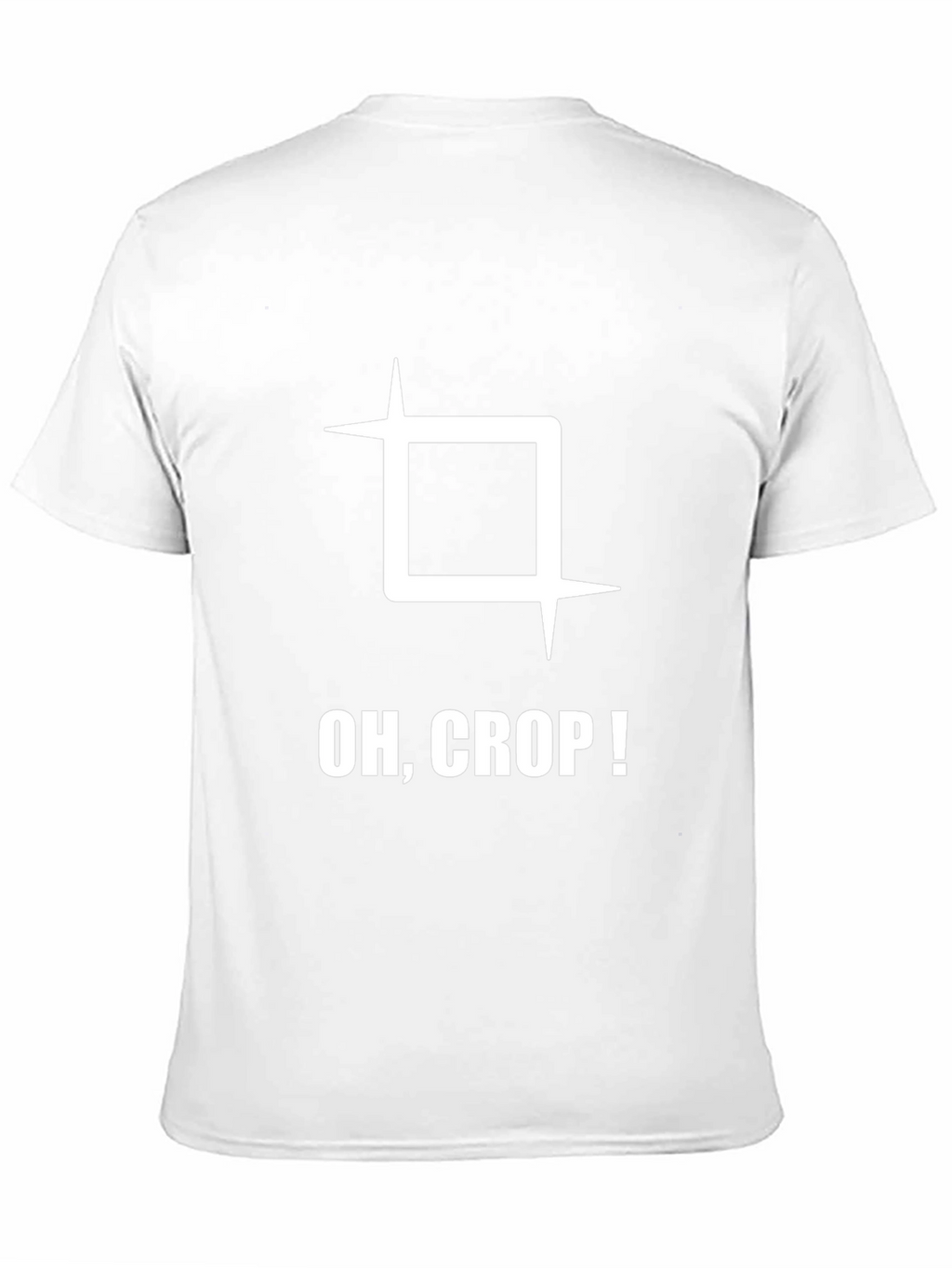 Oh Crop! Graphic Tee - Funny Photography T-Shirt