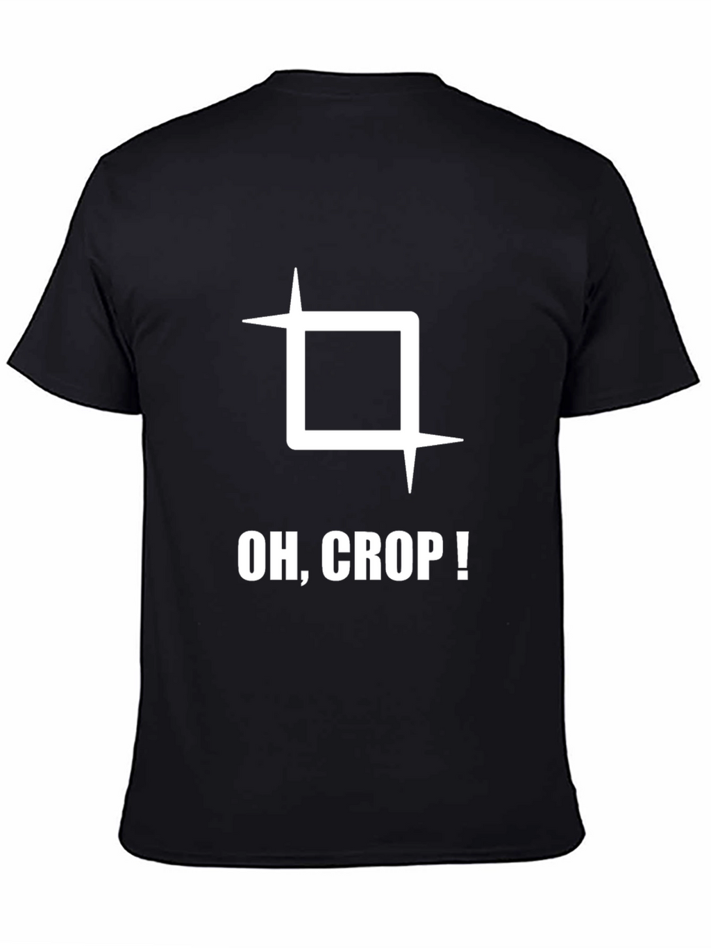 Oh Crop! Graphic Tee - Funny Photography T-Shirt