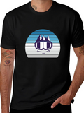 Cool Mountain Ski Goggles Graphic Tee