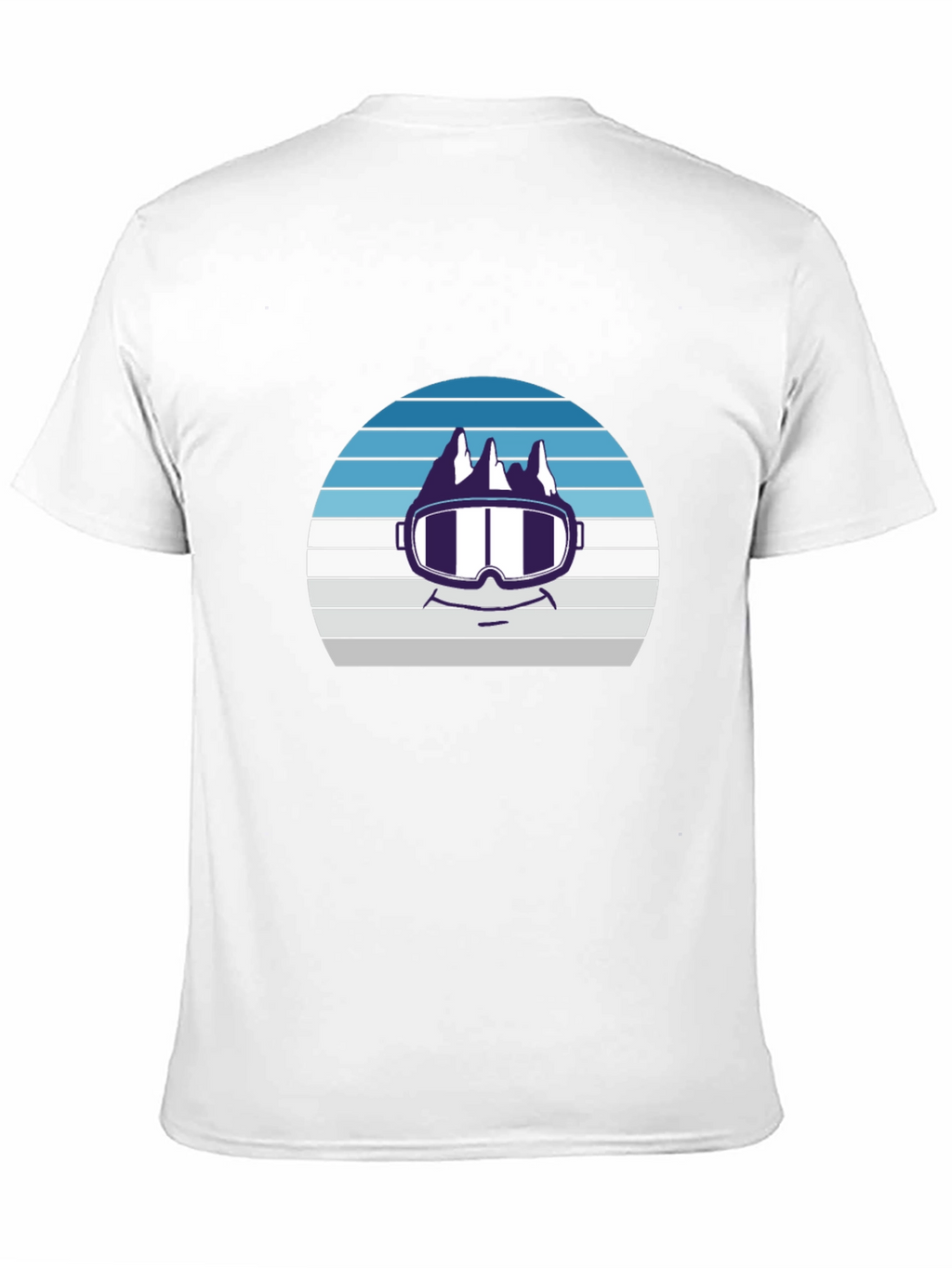 Cool Mountain Ski Goggles Graphic Tee