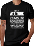 Funny Grandmother Attitude Graphic T-Shirt