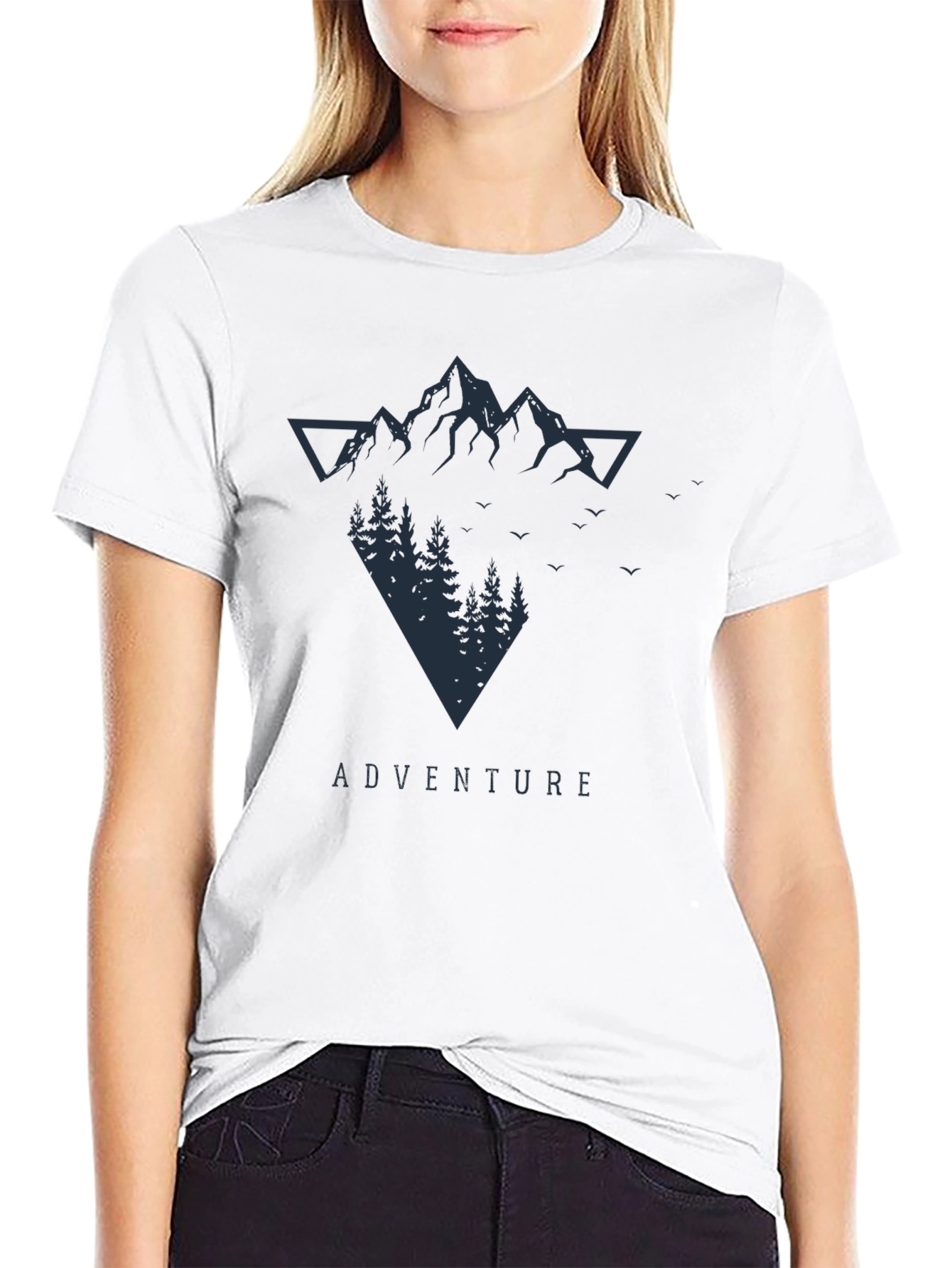 Adventure Graphic Tee - Mountain Design