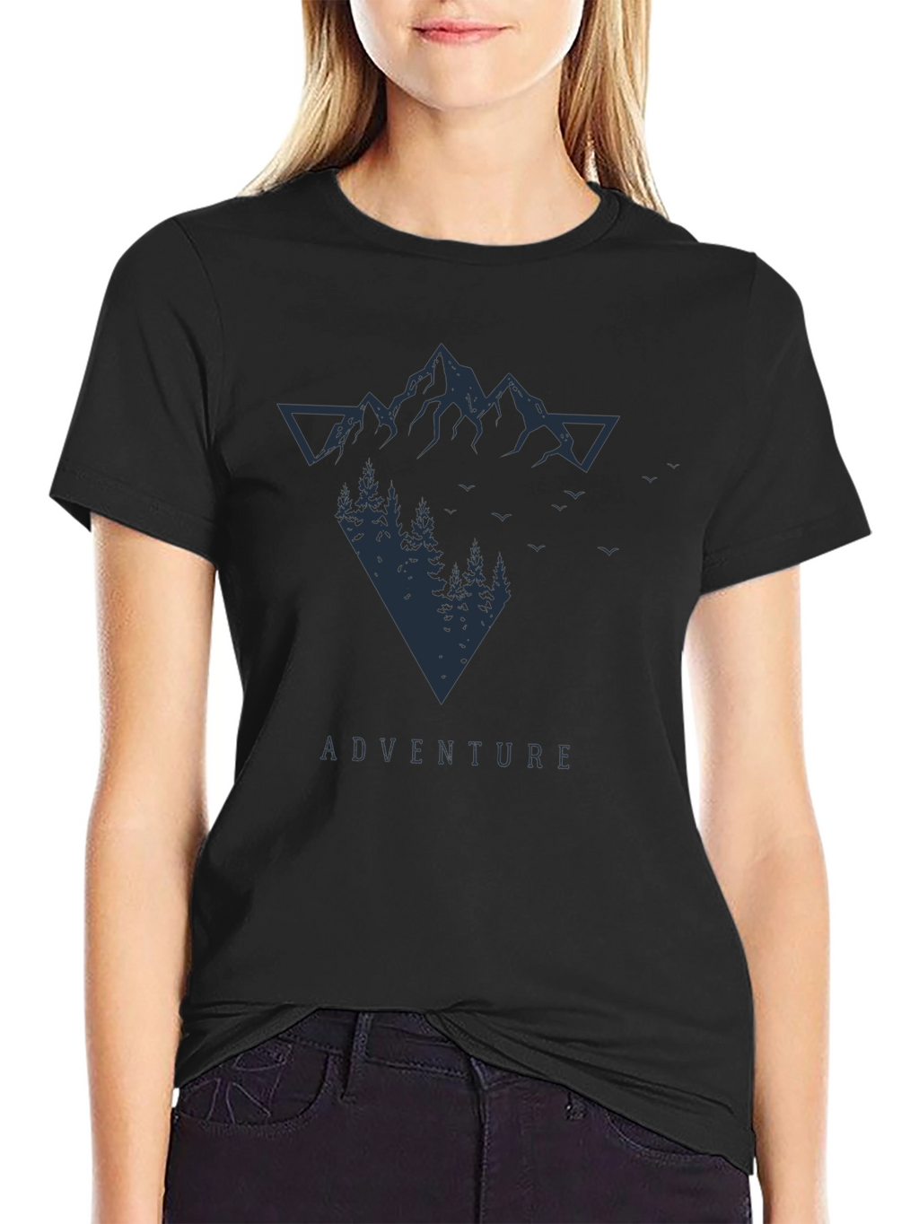 Adventure Graphic Tee - Mountain Design