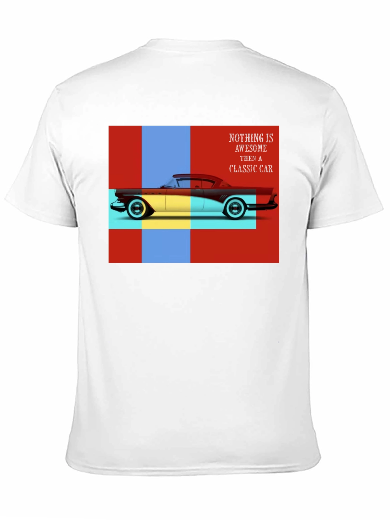 Classic Car Graphic Tee - Retro Automotive Style