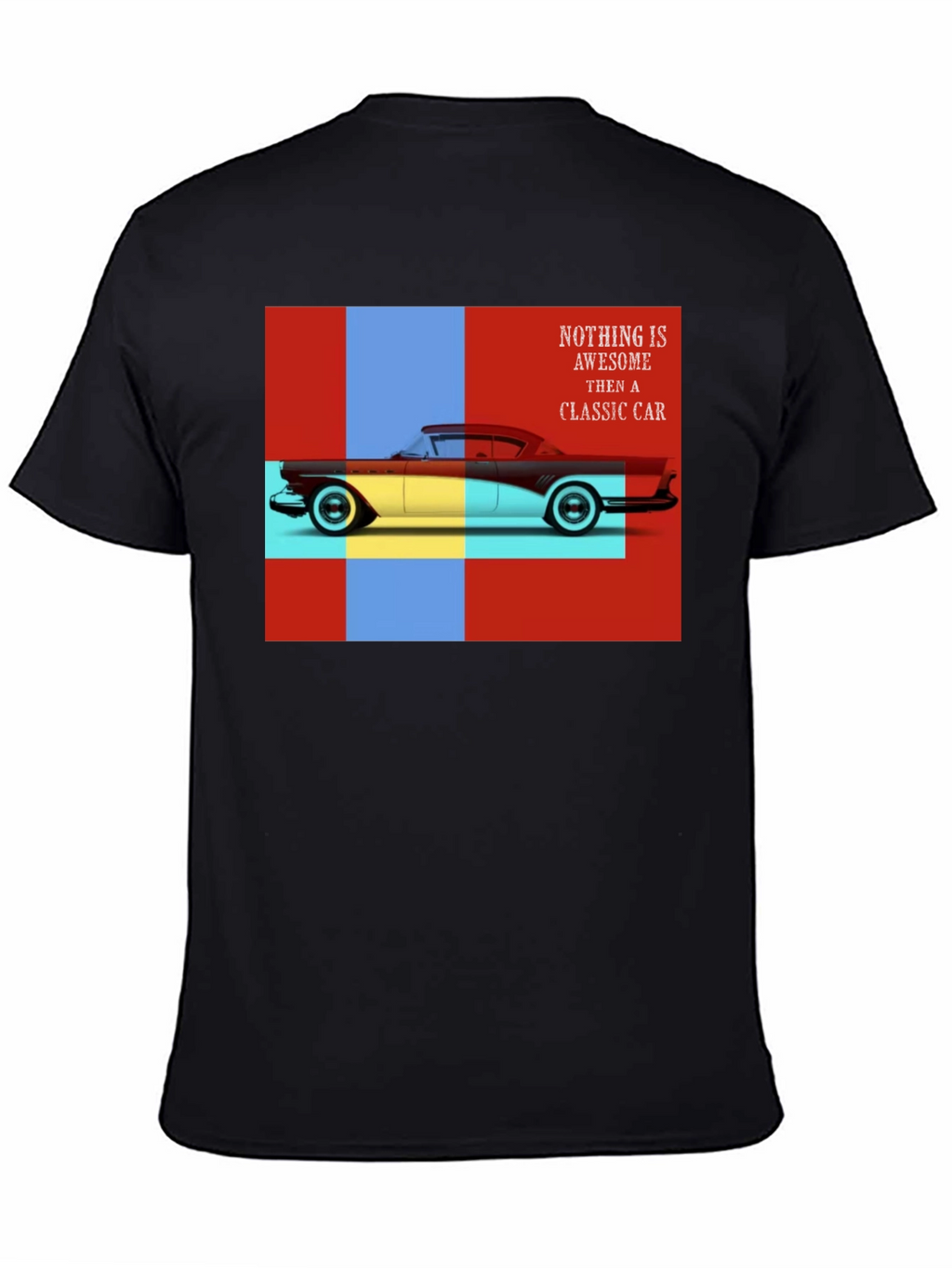 Classic Car Graphic Tee - Retro Automotive Style