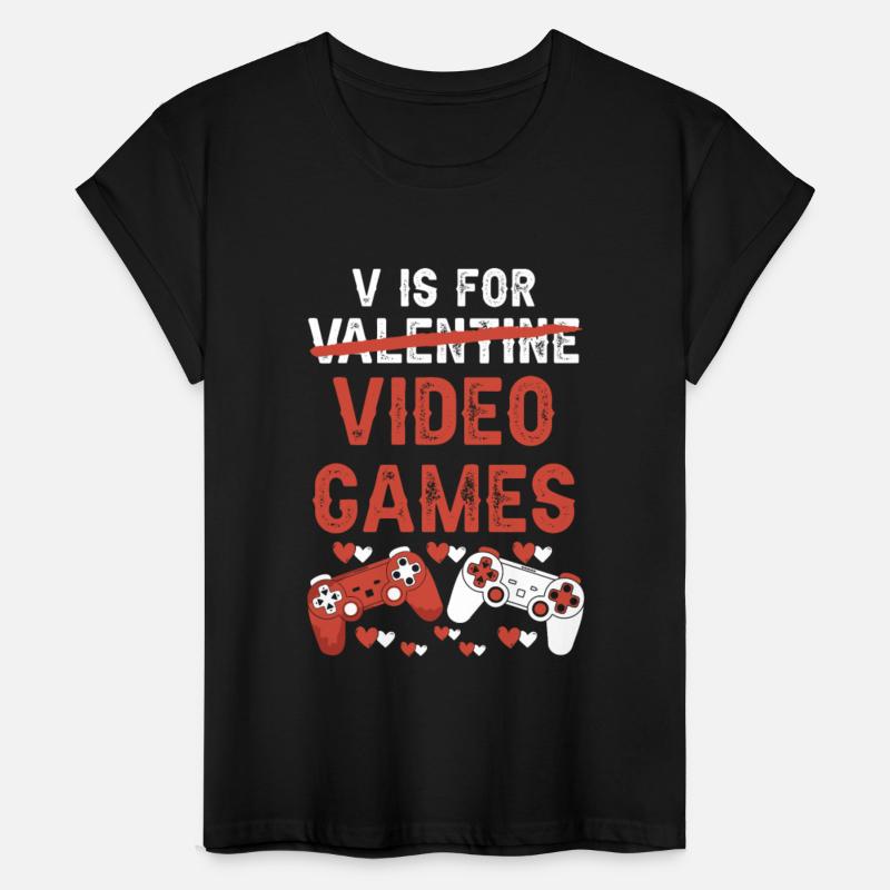 V Is For Video Games Valentines Day Gifts Gaming