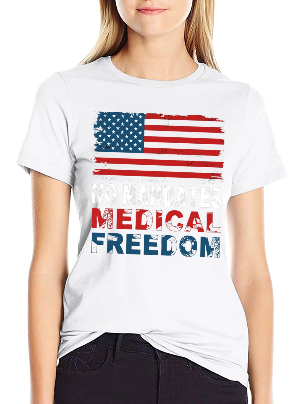 Medical Freedom Flag T-Shirt