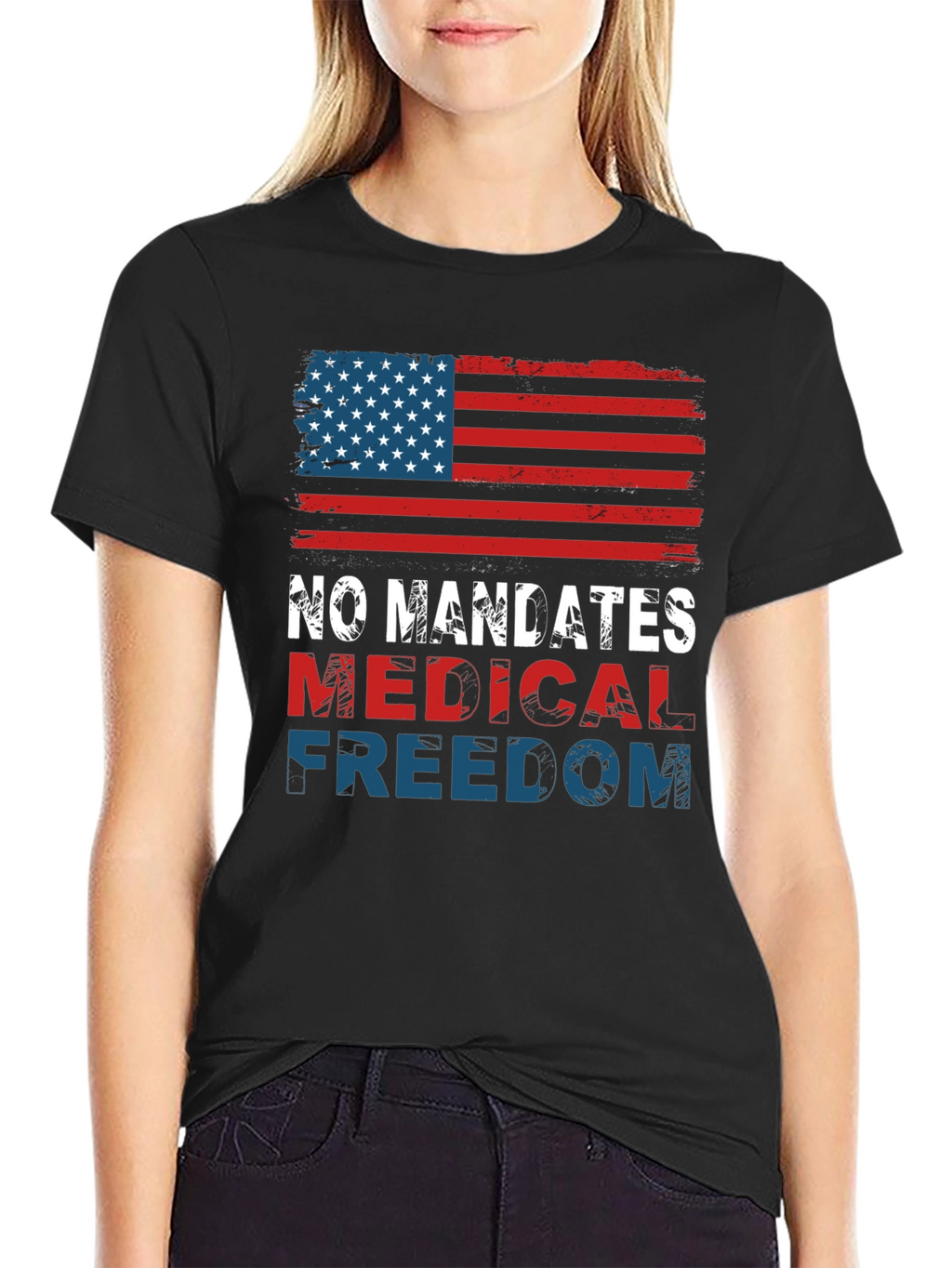 Medical Freedom Flag T-Shirt