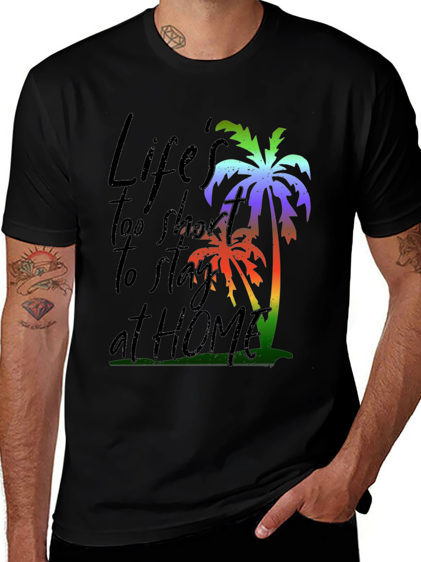 Lifes Too Short Graphic T-Shirt