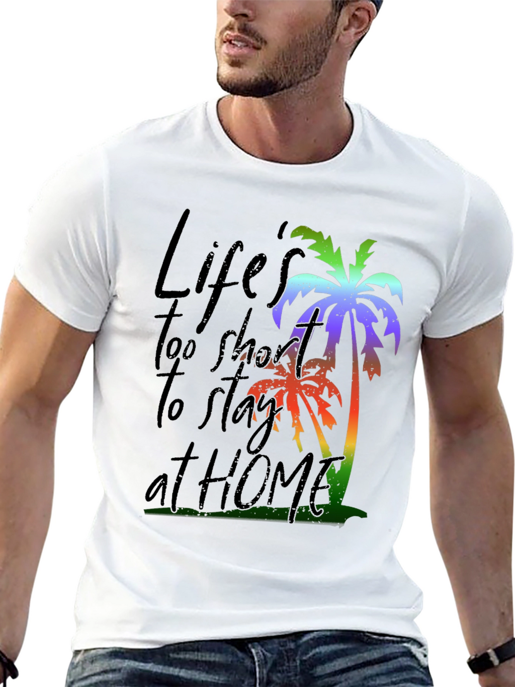 Lifes Too Short Graphic T-Shirt