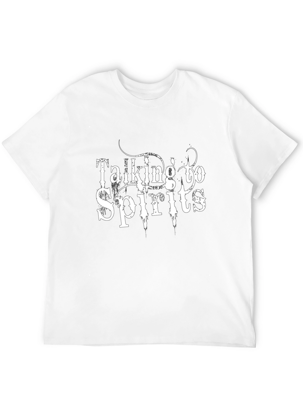 Talking To Spirits Black T-Shirt