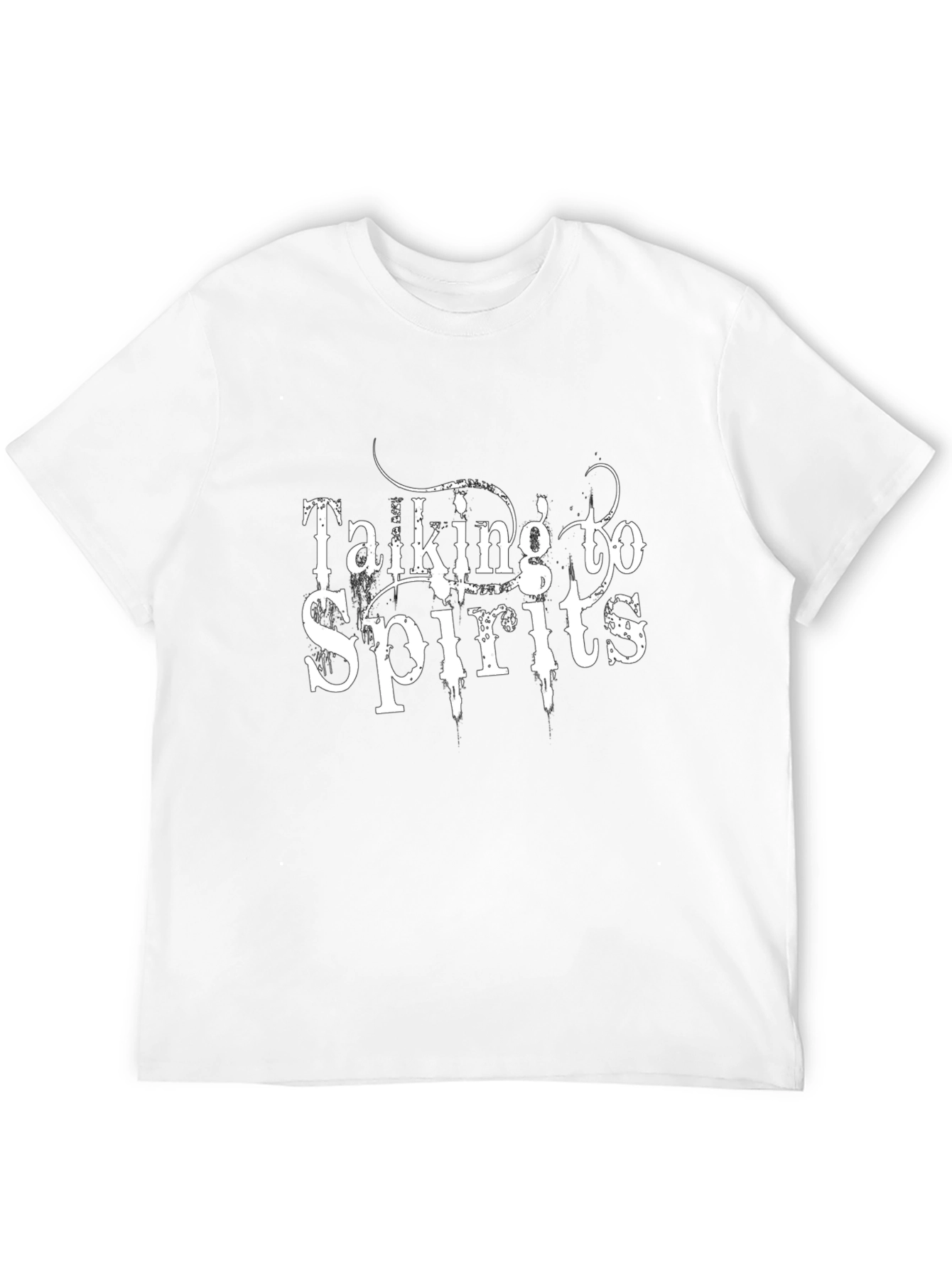 Talking To Spirits Black T-Shirt