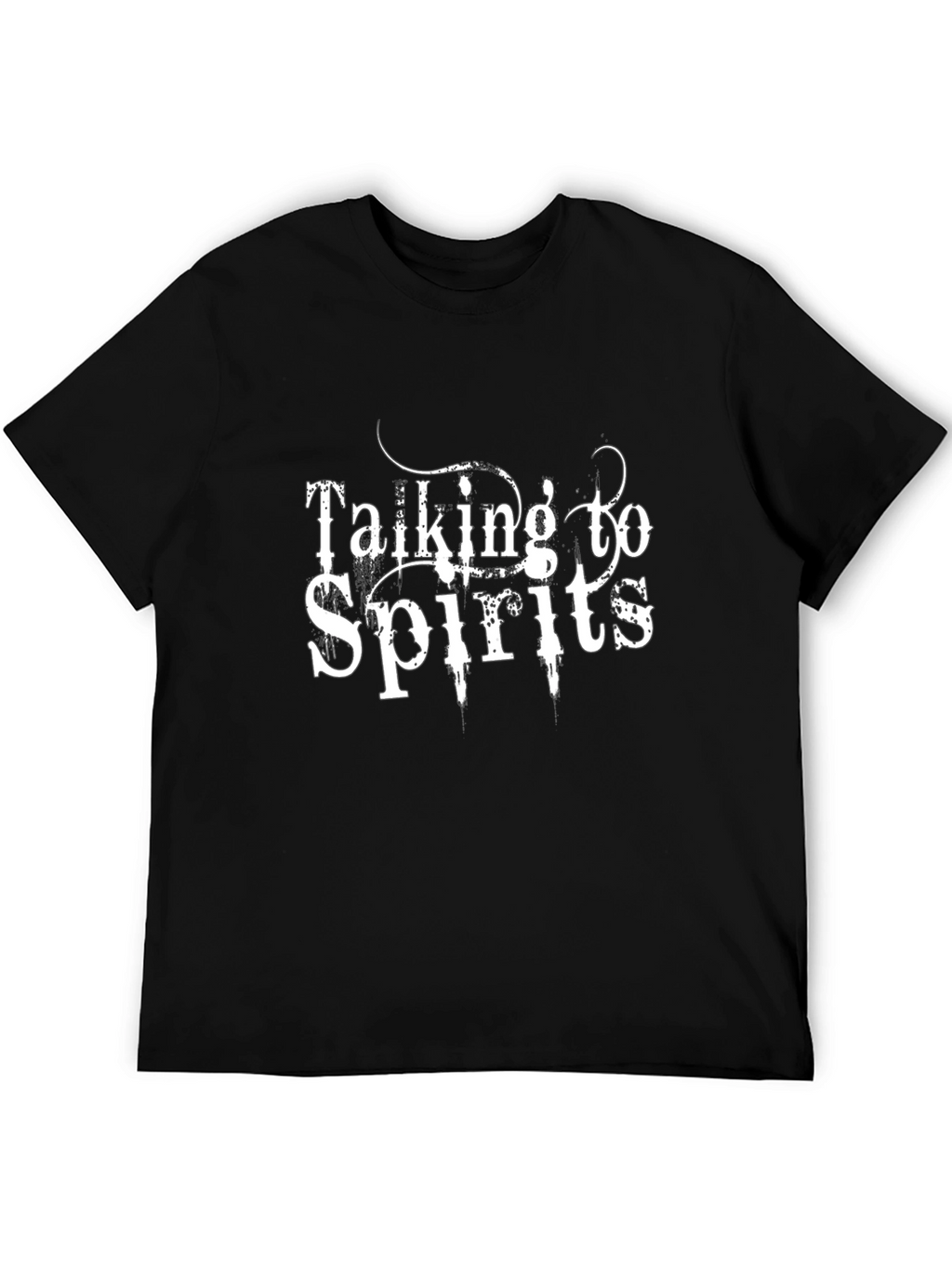 Talking To Spirits Black T-Shirt