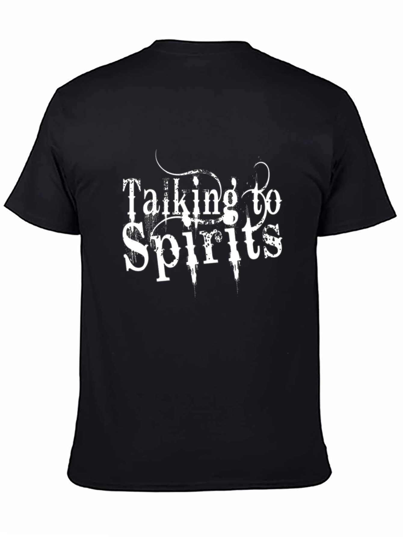 Talking To Spirits Black T-Shirt