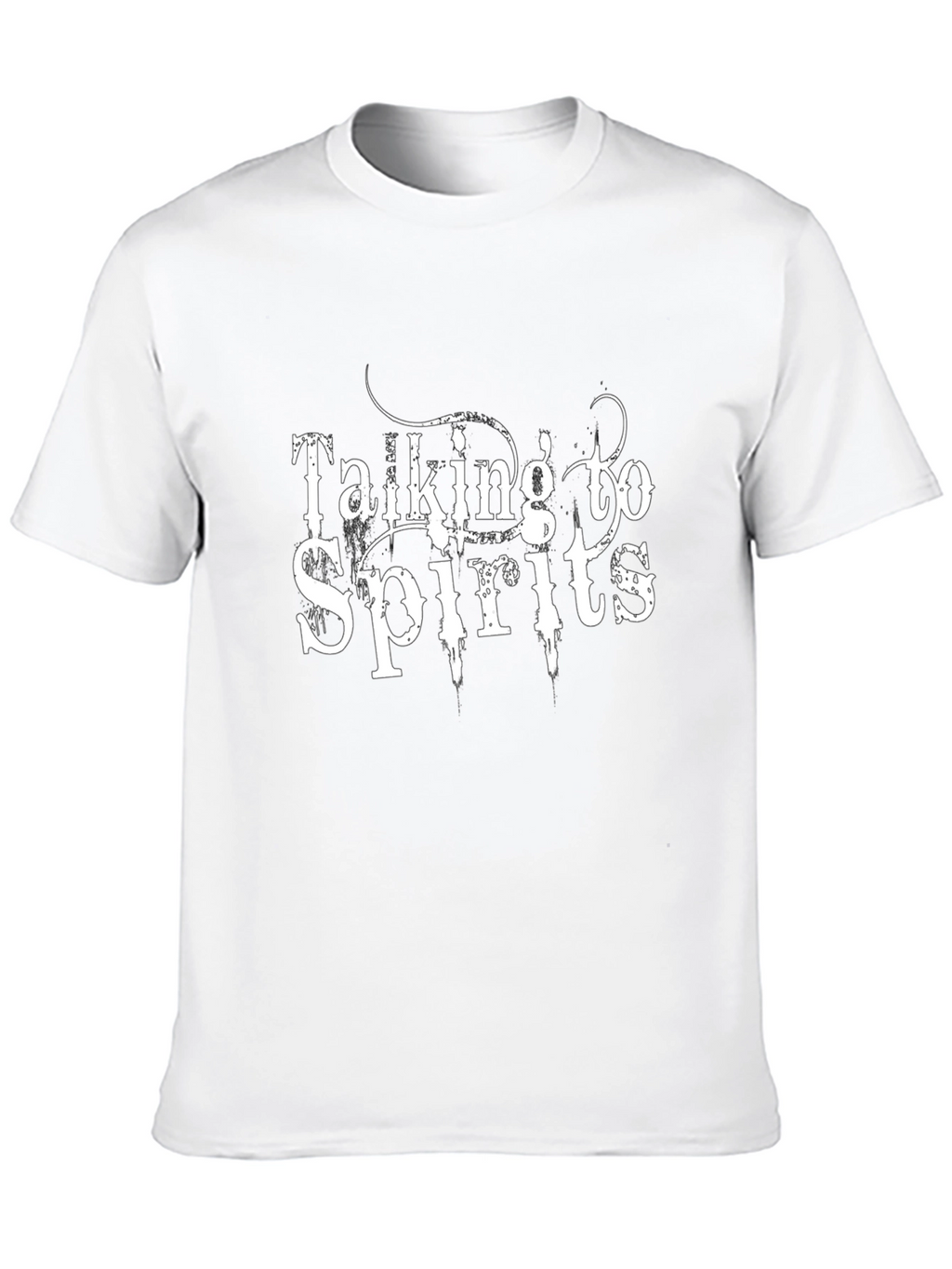 Talking To Spirits Black T-Shirt