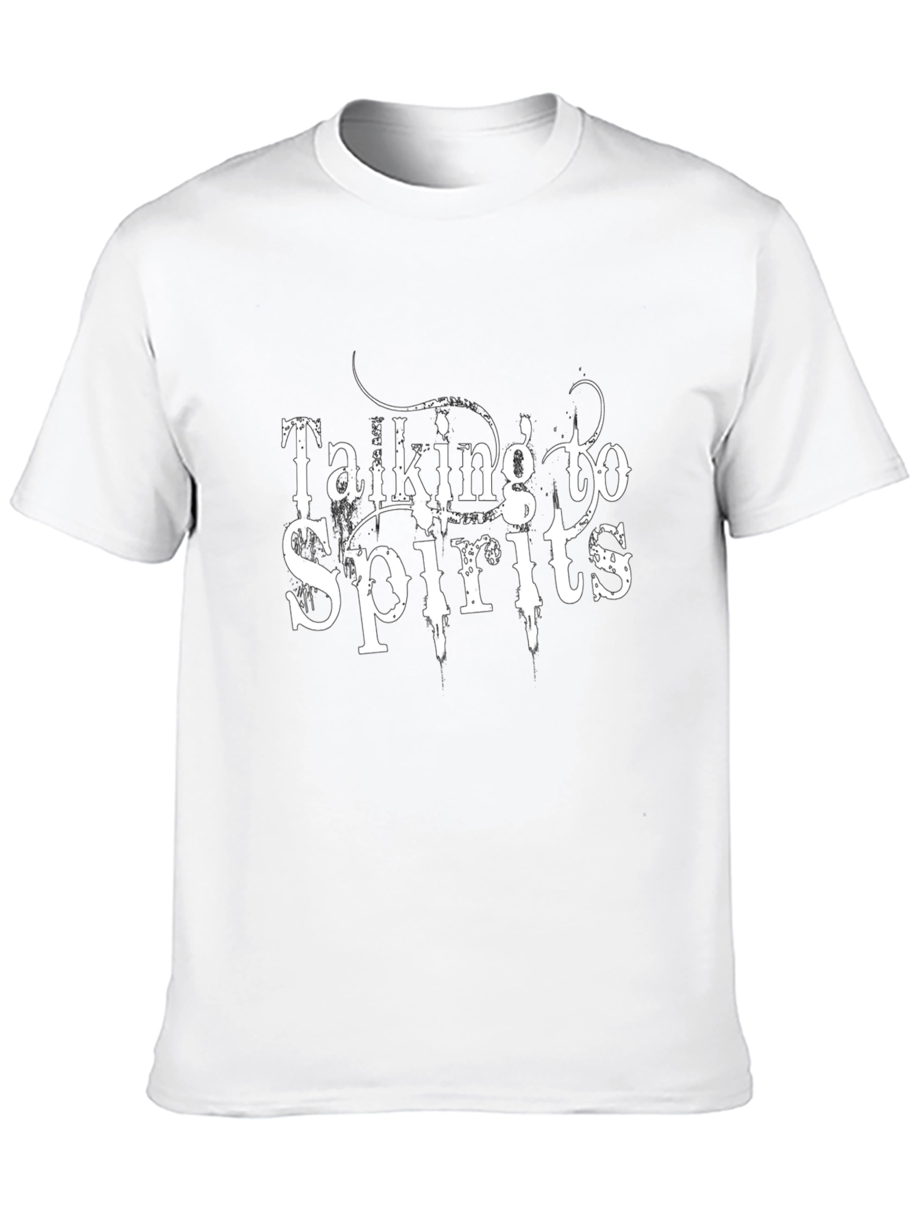 Talking To Spirits Black T-Shirt