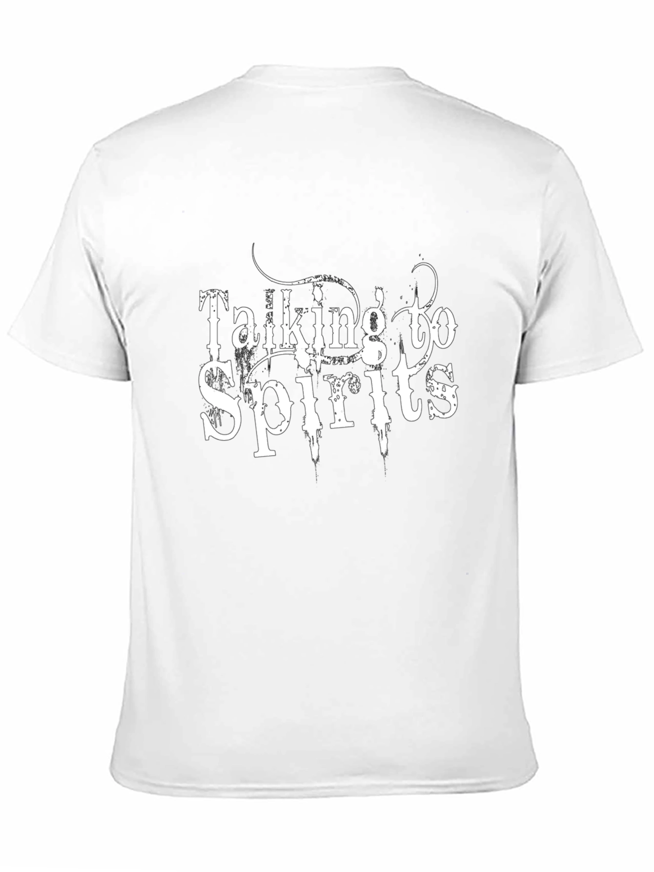 Talking To Spirits Black T-Shirt