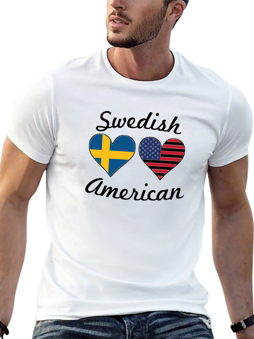 Swedish American Pride T-Shirt