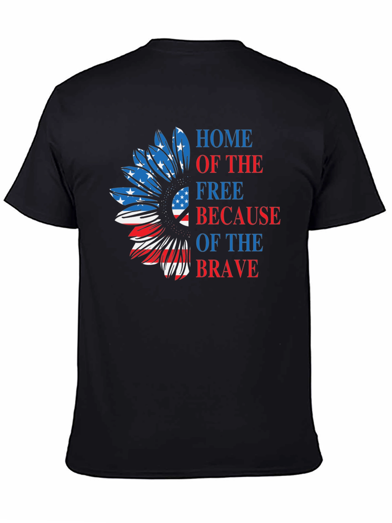 Patriotic Sunflower Graphic Tee