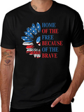 Patriotic Sunflower Graphic Tee