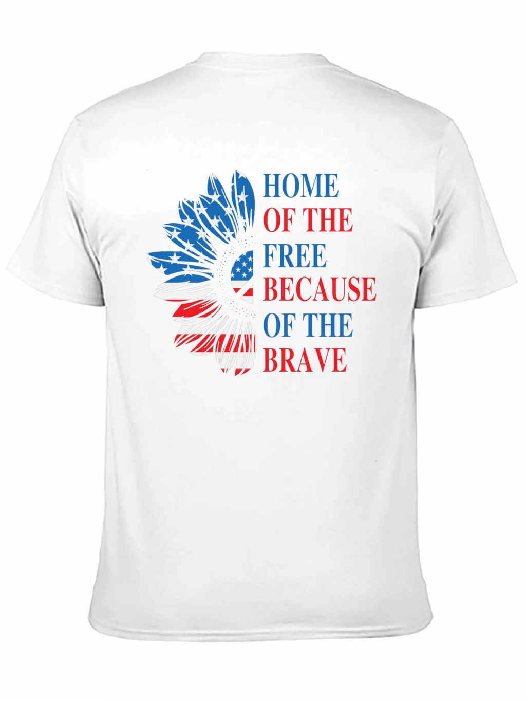 Patriotic Sunflower Graphic Tee