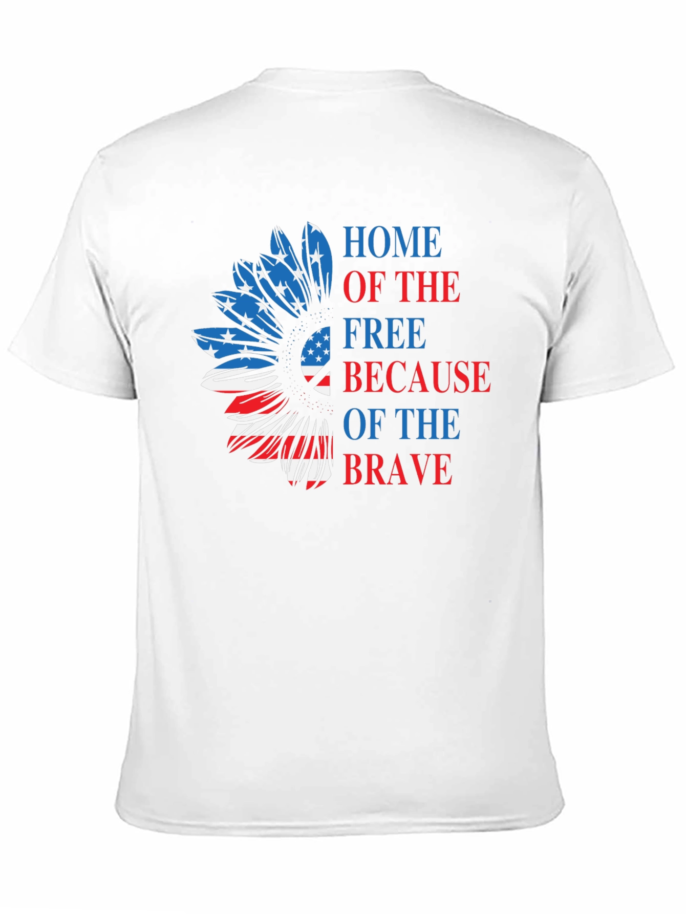 Patriotic Sunflower Graphic Tee