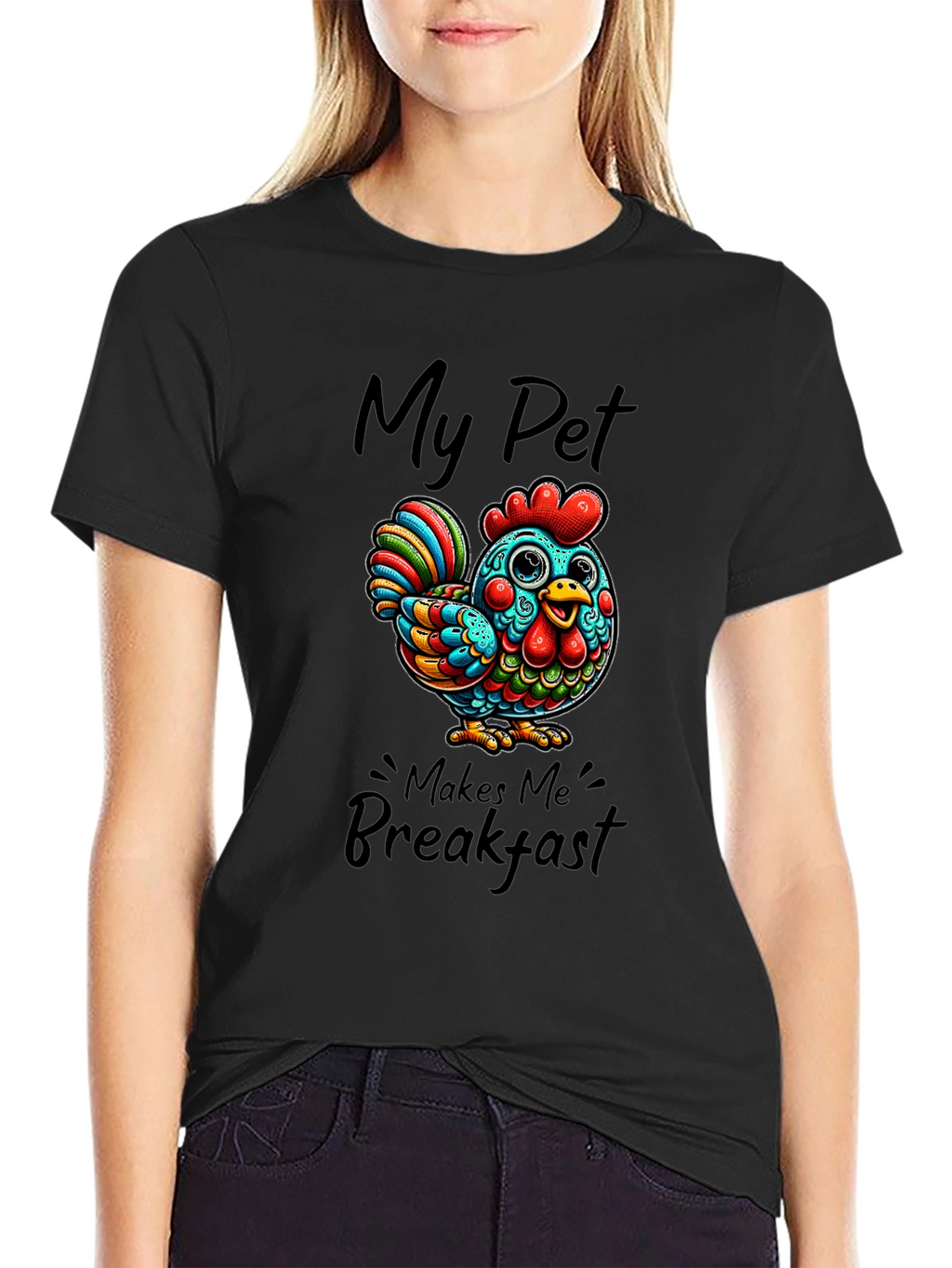 My Pet Makes Me Breakfast Graphic Tee