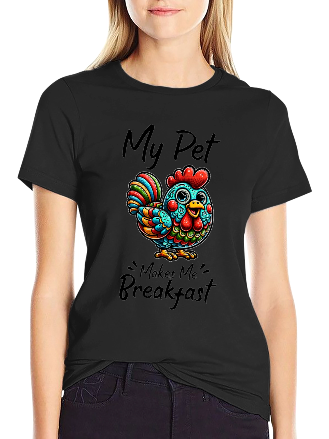 My Pet Makes Me Breakfast Graphic Tee