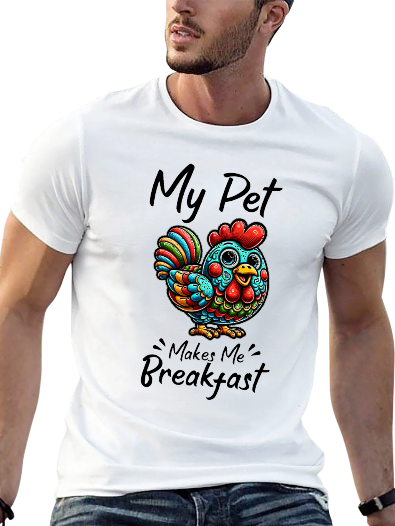 My Pet Makes Me Breakfast Graphic Tee