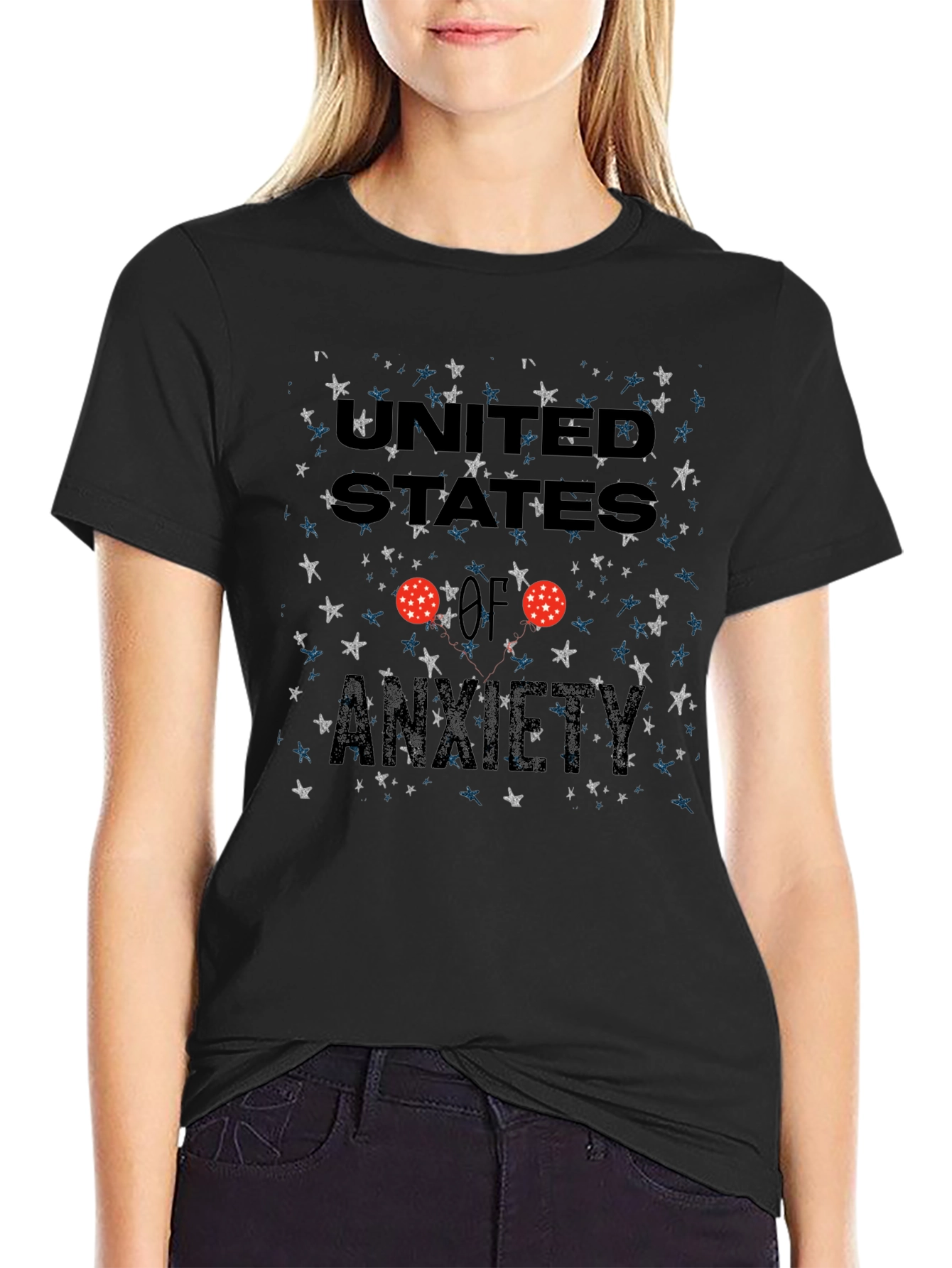 United States of Anxiety Graphic Tee