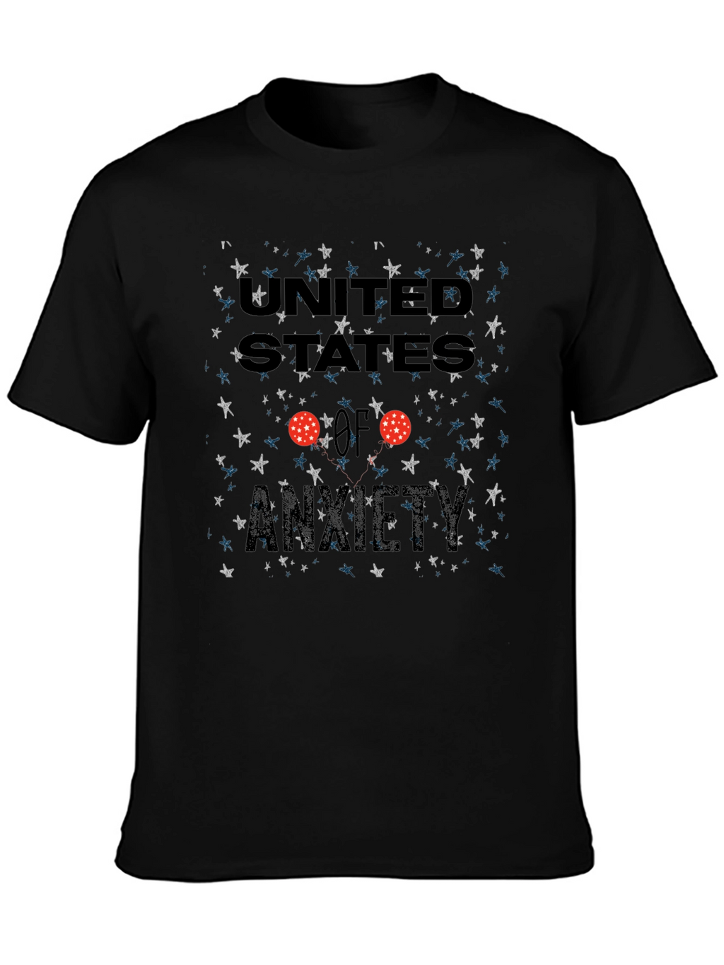 United States of Anxiety Graphic Tee