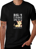 Pumpkin Spice Latte Cat T-Shirt