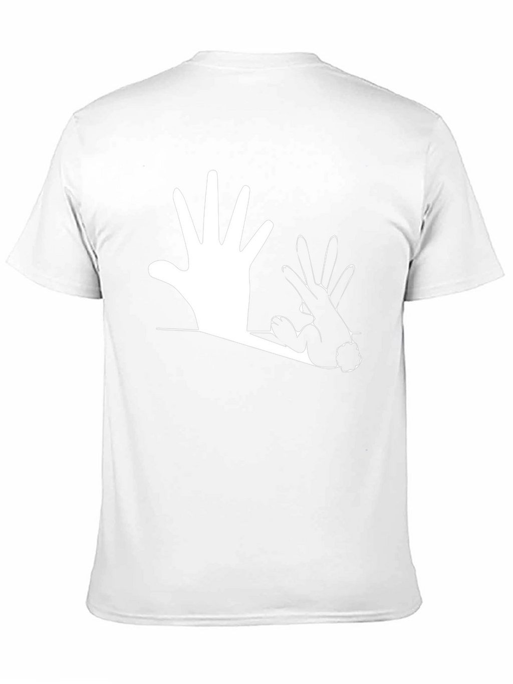 Hand Shadow Rabbit T-Shirt