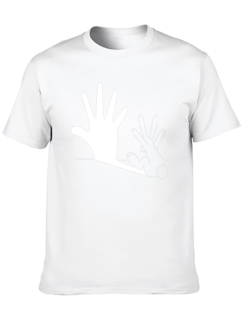 Hand Shadow Rabbit T-Shirt