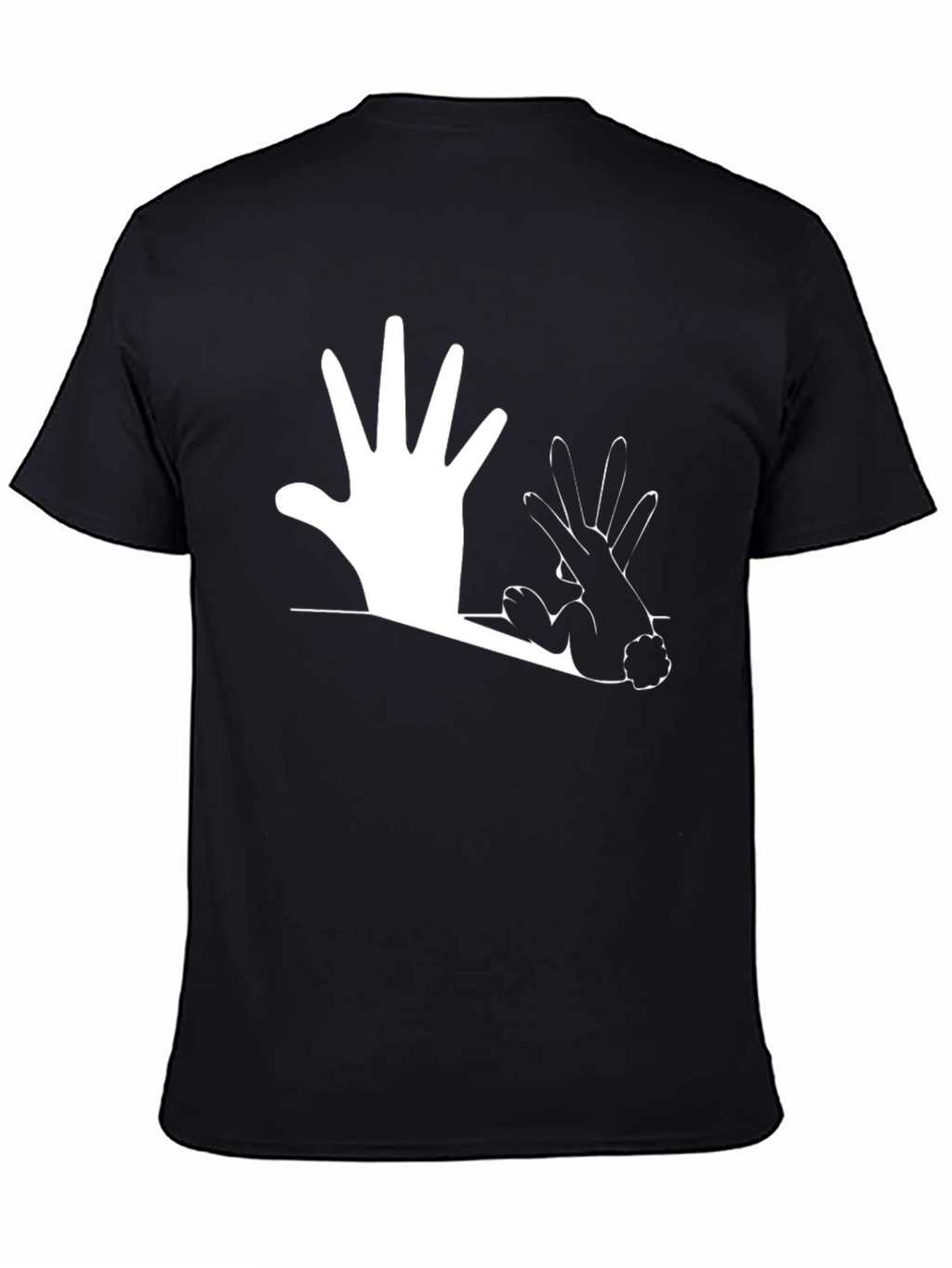 Hand Shadow Rabbit T-Shirt
