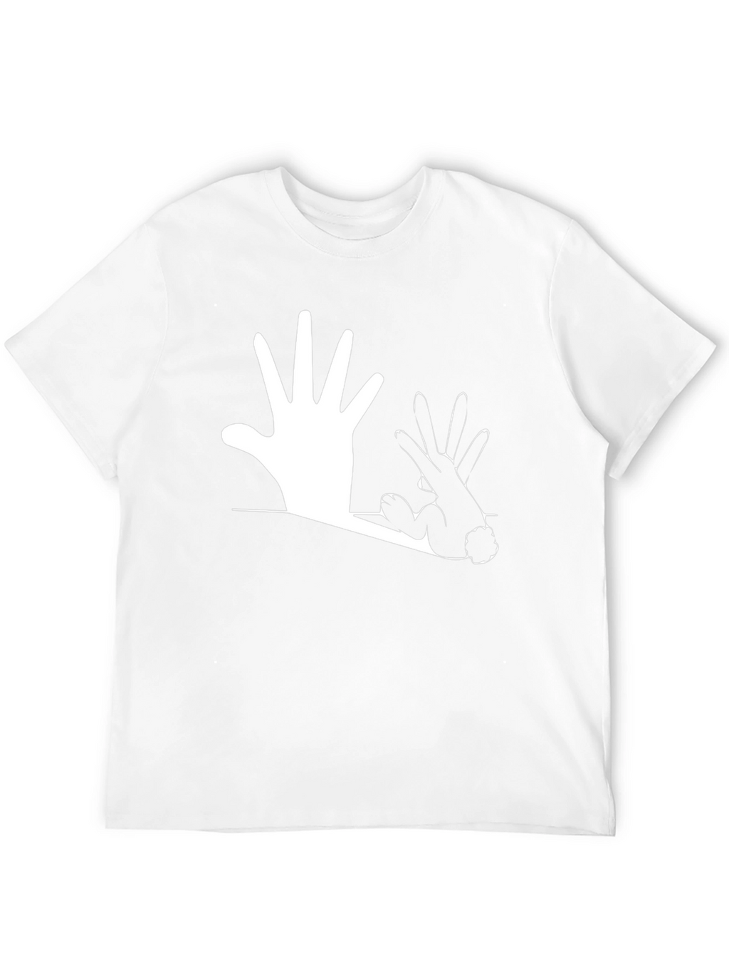 Hand Shadow Rabbit T-Shirt