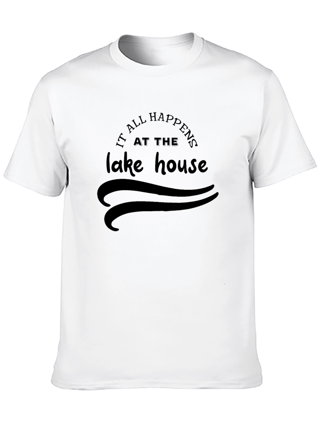 Lake House T-Shirt - Vacation Mode Ready