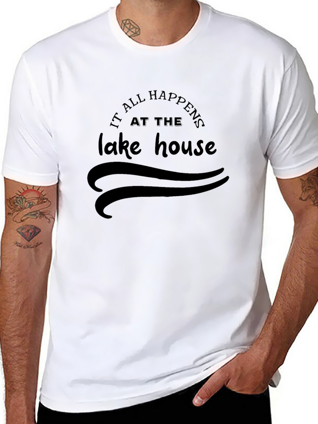 Lake House T-Shirt - Vacation Mode Ready