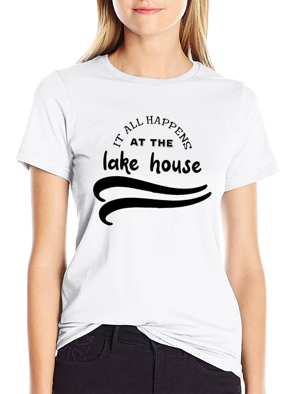 Lake House T-Shirt - Vacation Mode Ready