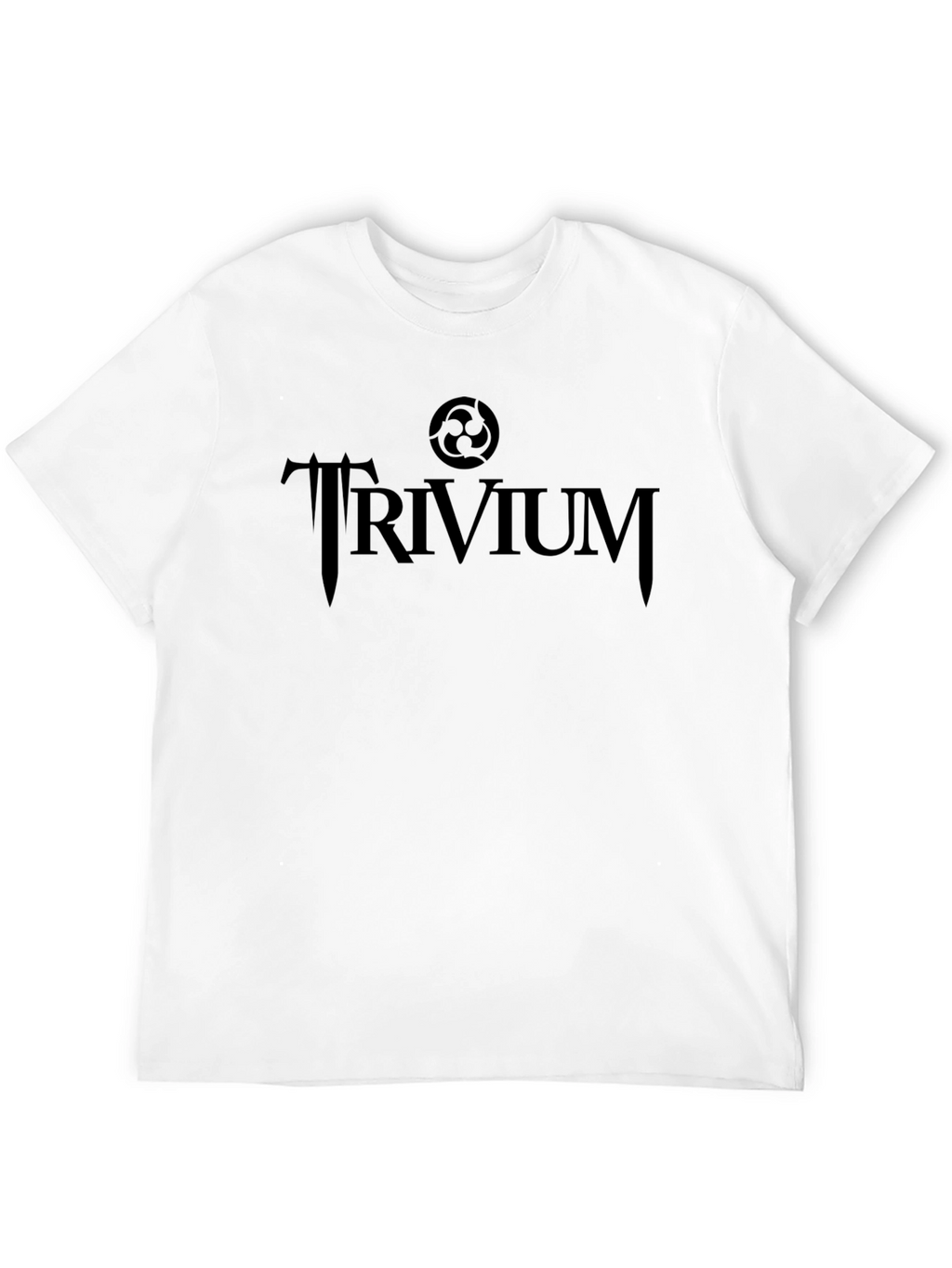 Trivium Band Logo Black T-Shirt Rock Music Tee