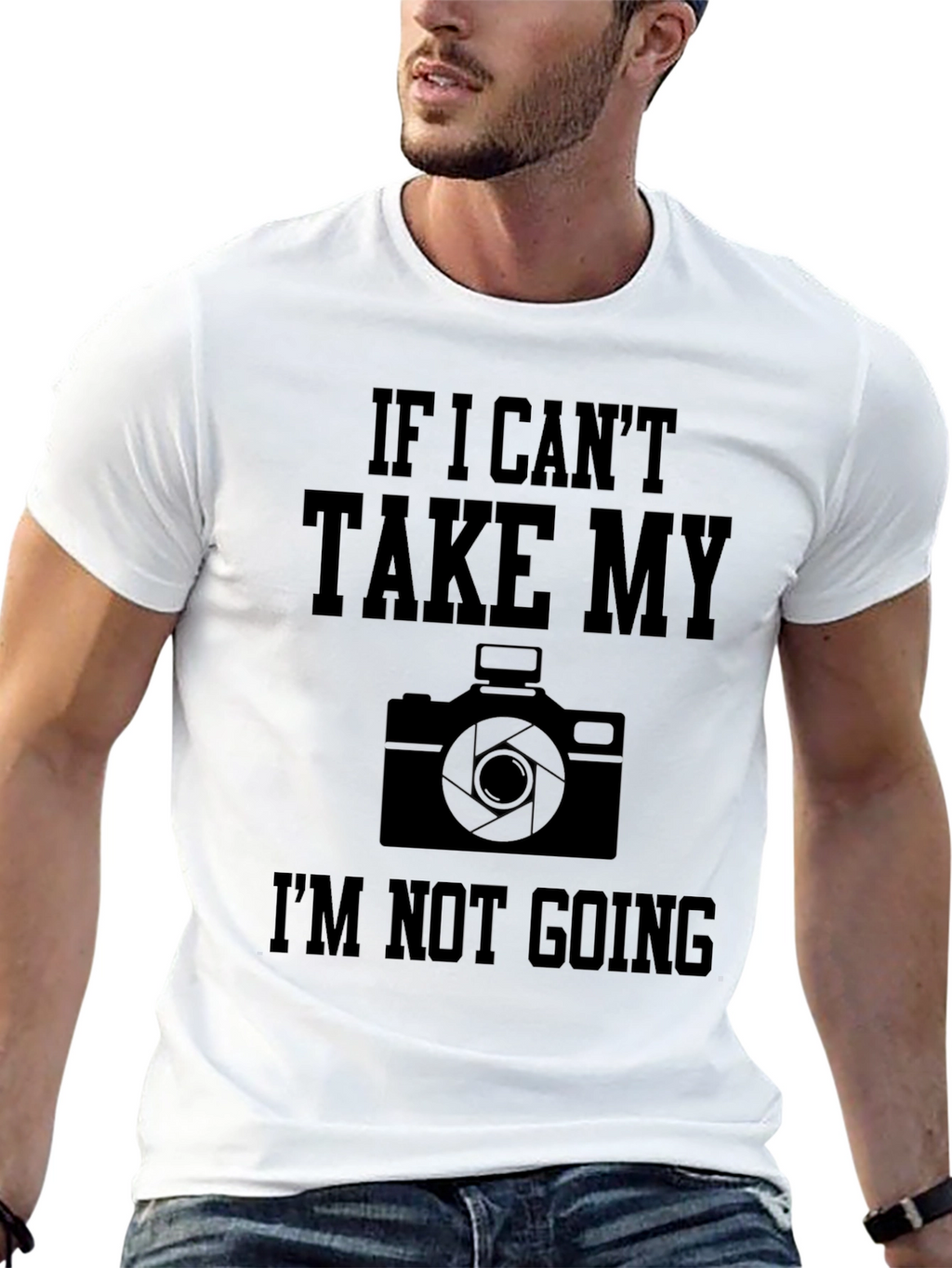 Photographer T-Shirt: If I Cant Take My Camera